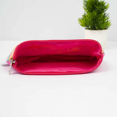 Personalised Rainbow Printed Pencil Pouch for Kids